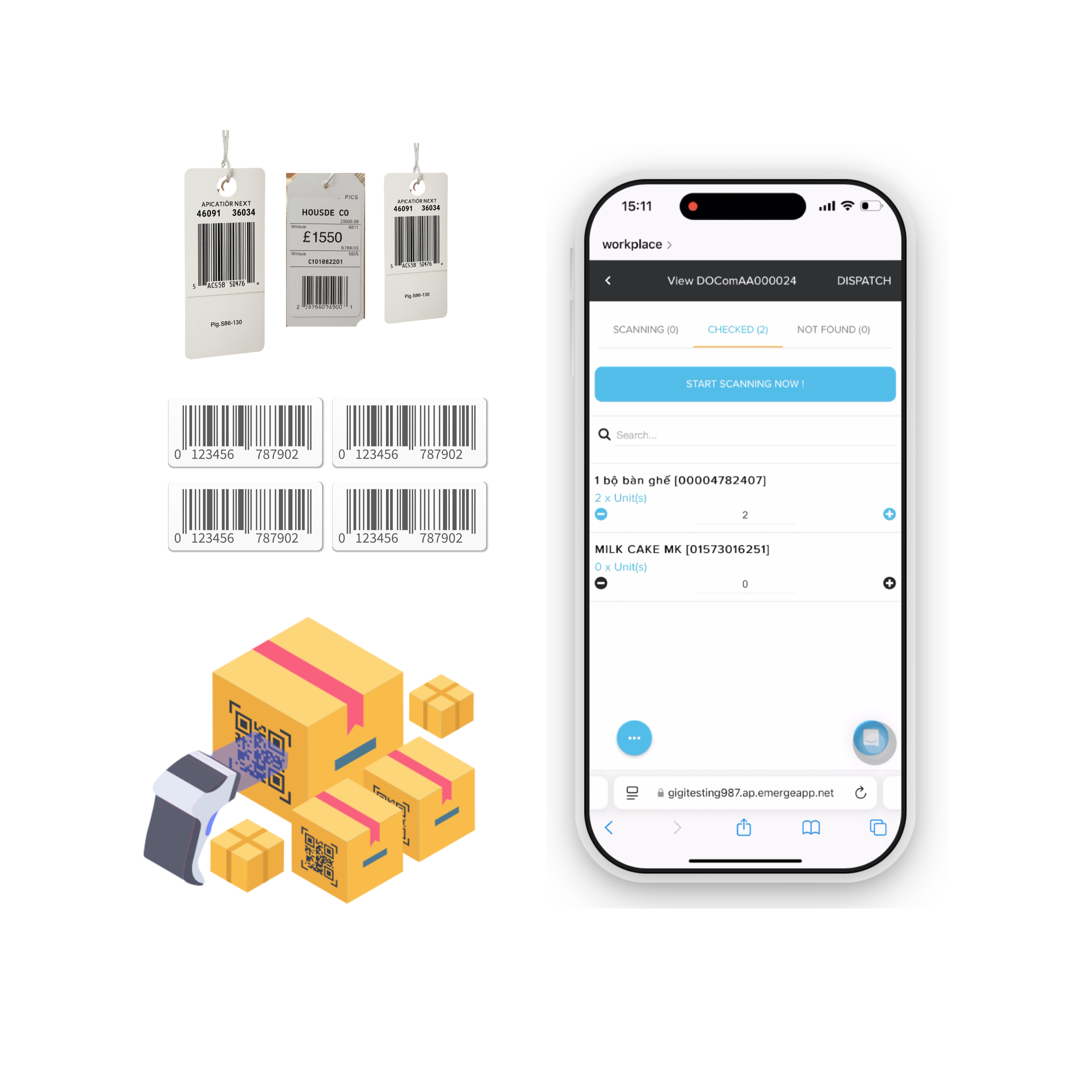 Mobile Access and Barcode Scanning
